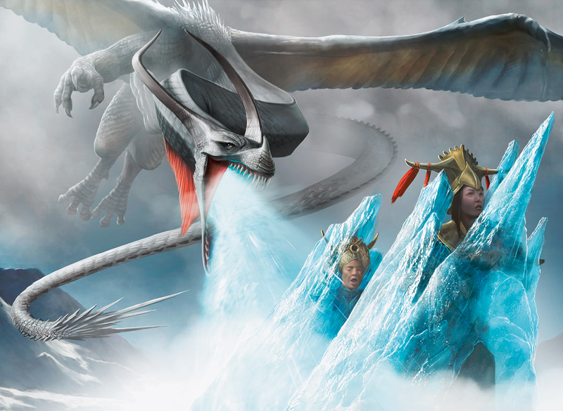 Illustration for article titled Dragons Rule The Skies In The Latest Magic: The Gathering Expansion